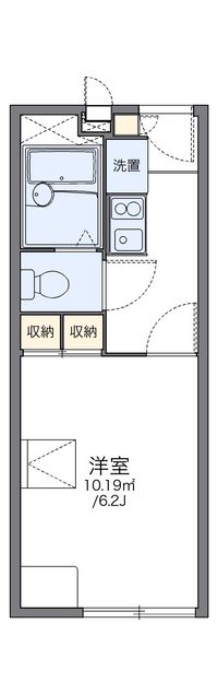 レオパレスマザーグース 間取り図