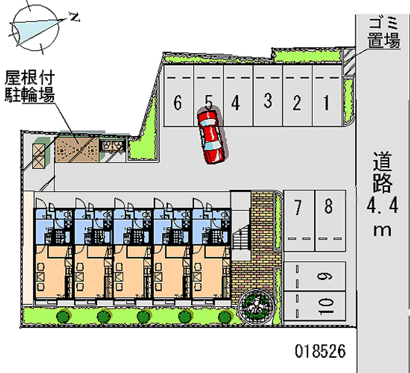 レオパレスＳＡＫＡＥ 月極駐車場