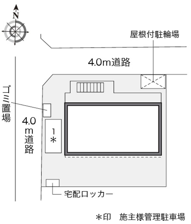 レオパレスラ　トゥサ 配置図
