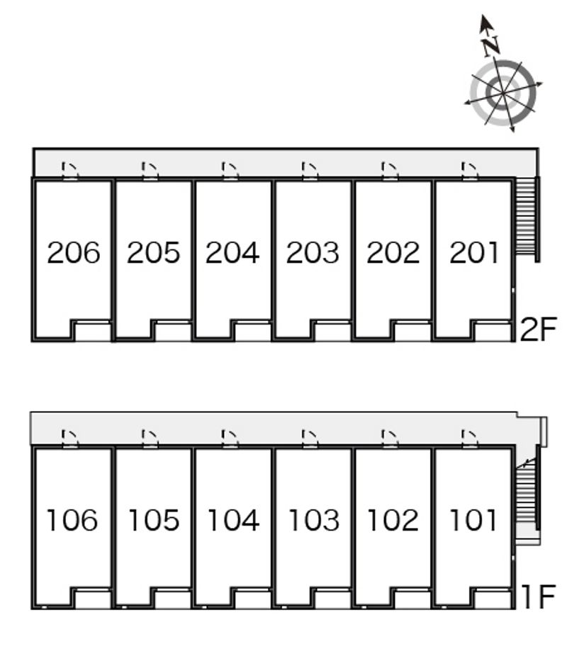 レオネクスト花 間取配置図