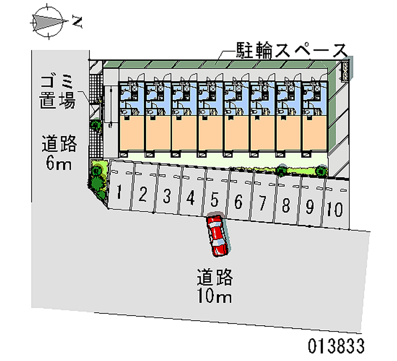 13833月租停車場