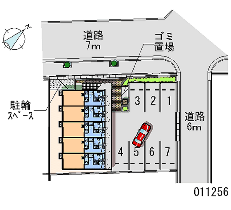 11256月租停車場