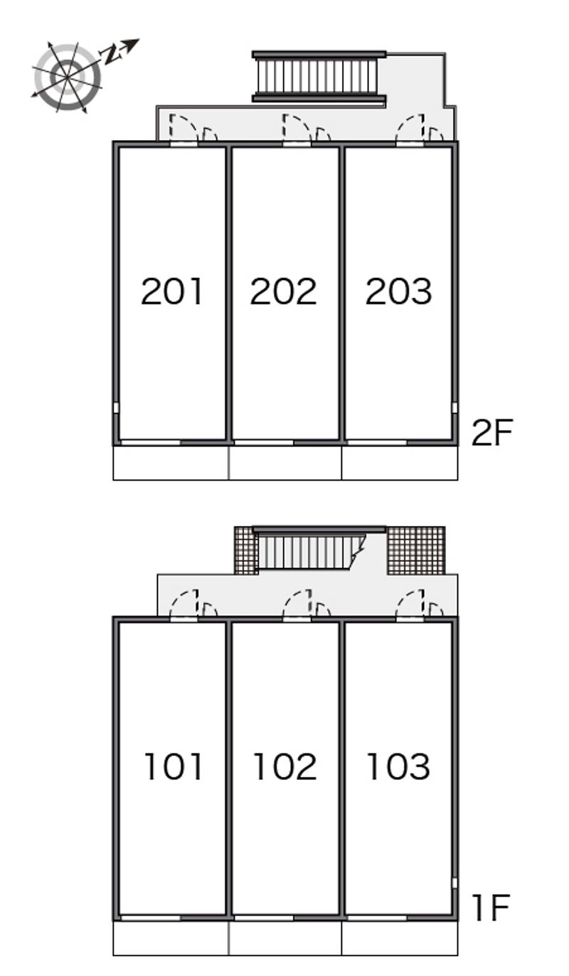 LEONEXT Sunny Terrace Ishibashi Floor plan layout diagram