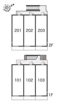 LEONEXT Sunny Terrace Ishibashi Floor plan layout diagram