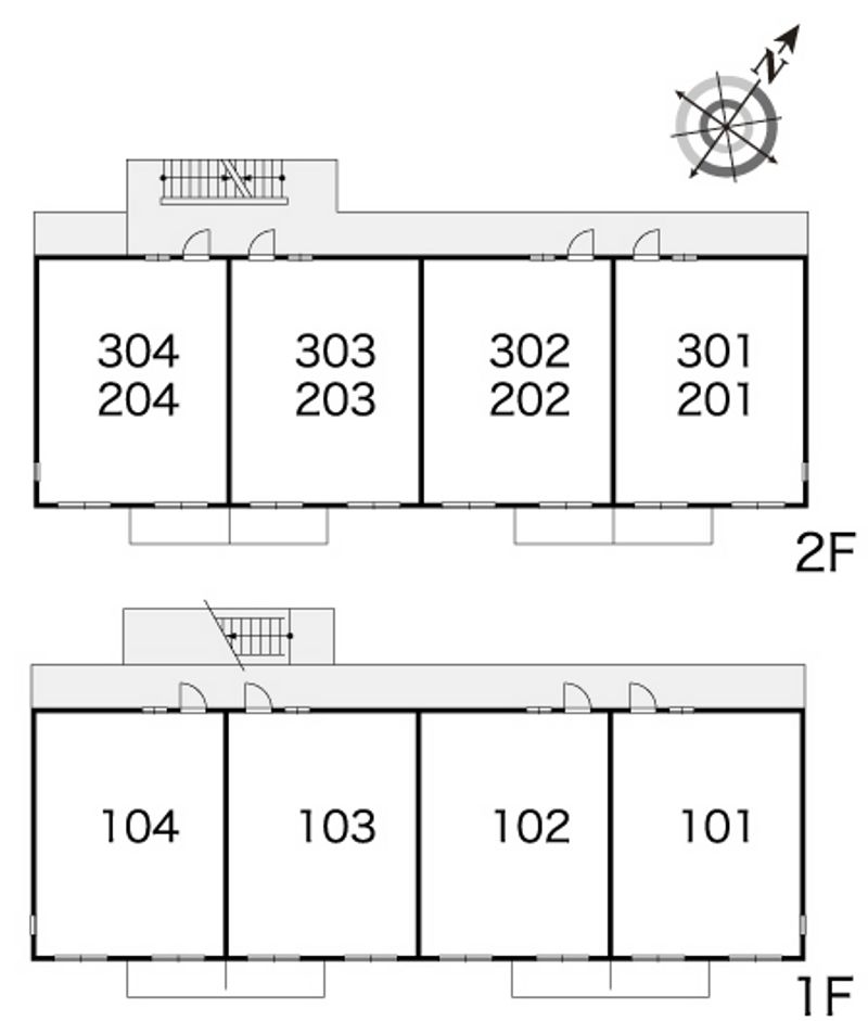 leopalace Sakae II 户型布局图