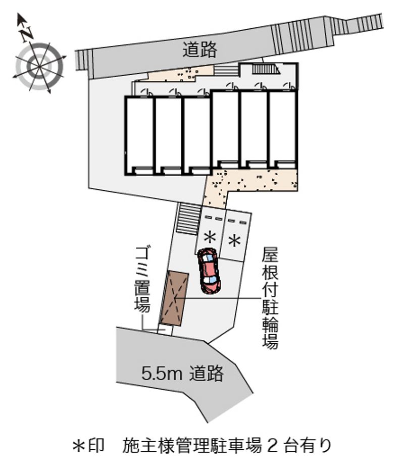 レオネクストグリーンフォレスト 配置図
