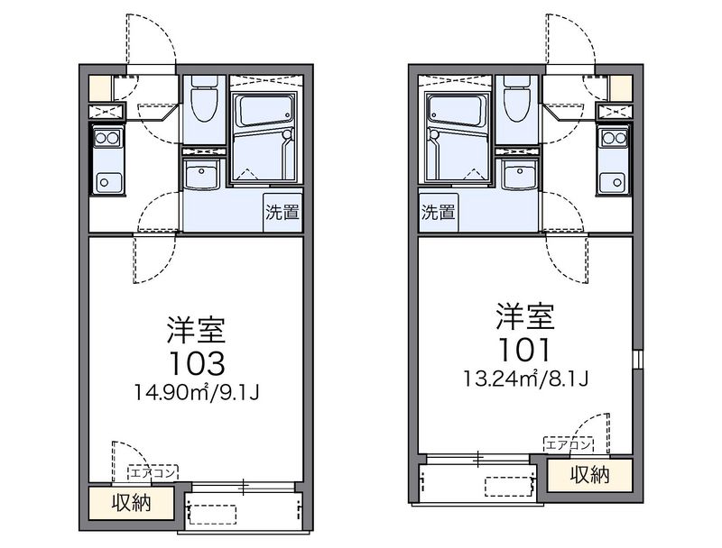 レオネクスト栄 間取図