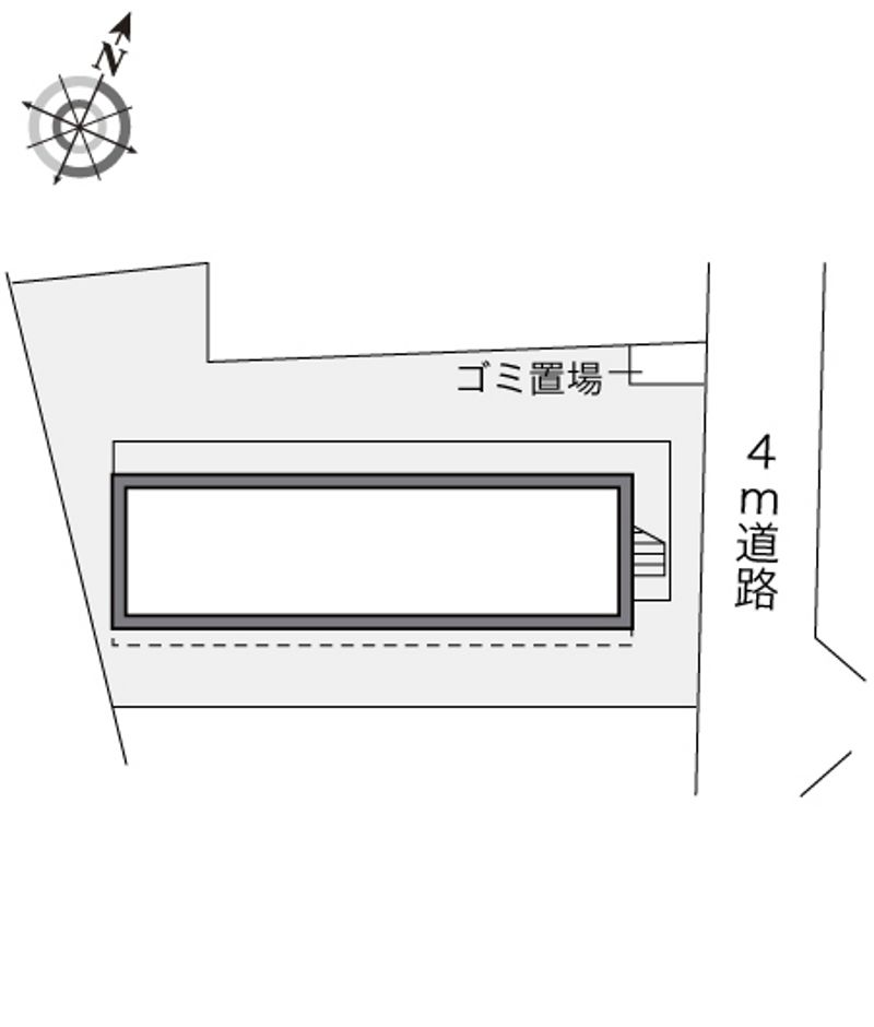 レオパレス宮前 配置図