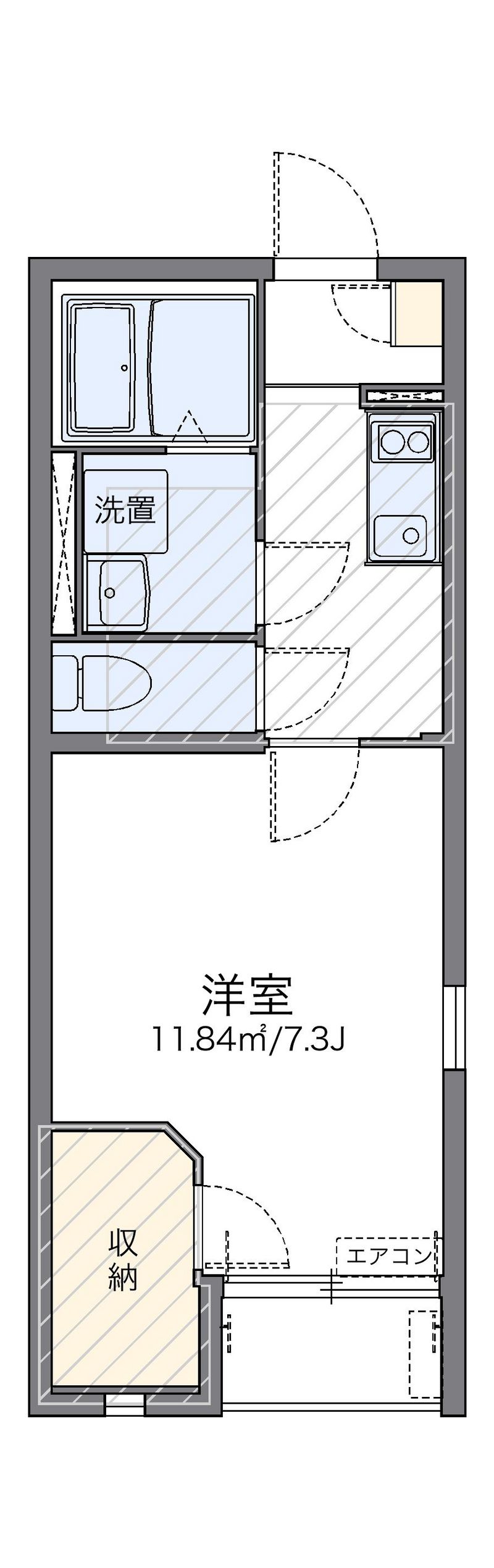 レオネクストコーポシャローム 間取り