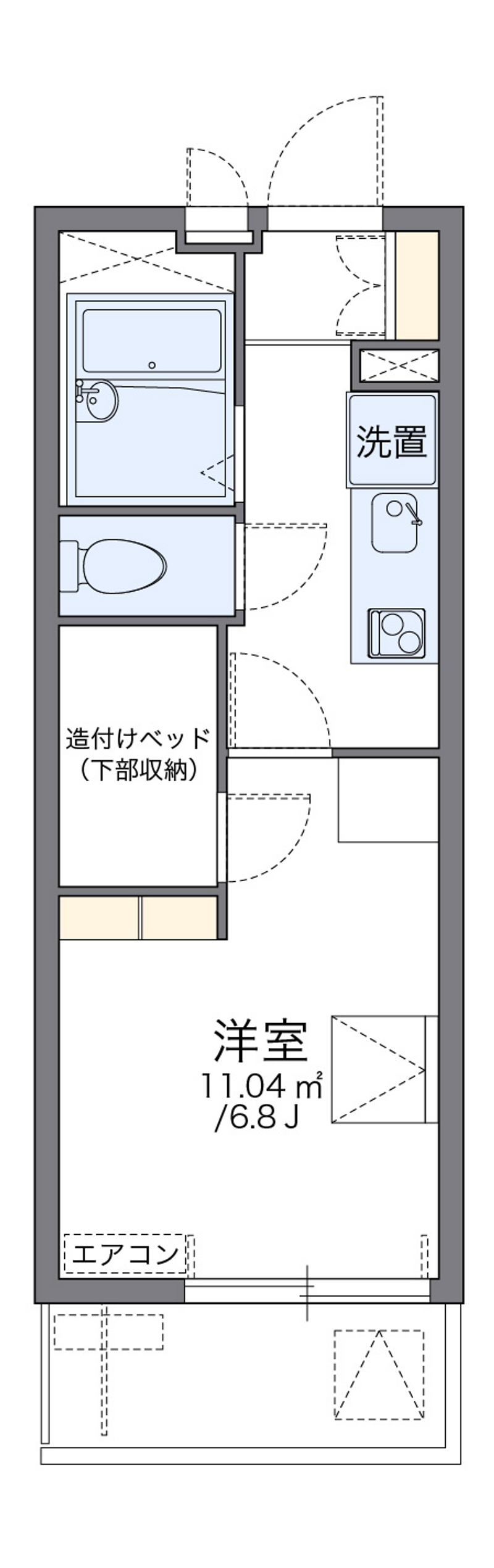 leopalace Heian Floor plan
