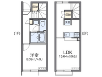 レオネクストＮＡＮＡ 間取り図