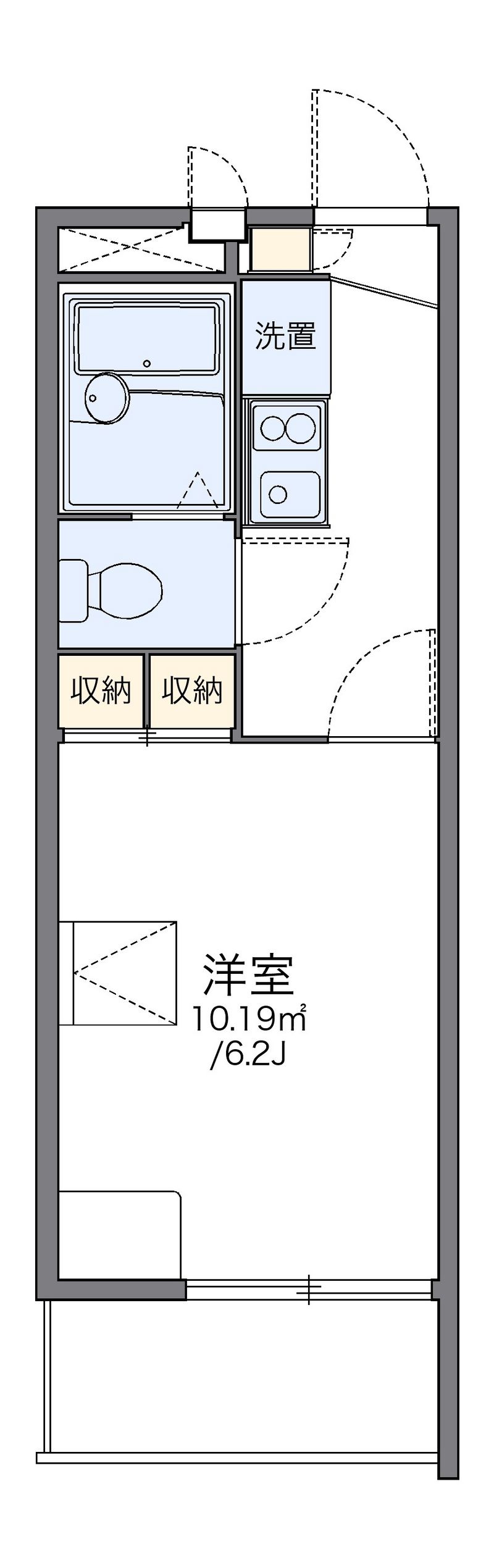 leopalace Kawaguchi Higashi Floor plan