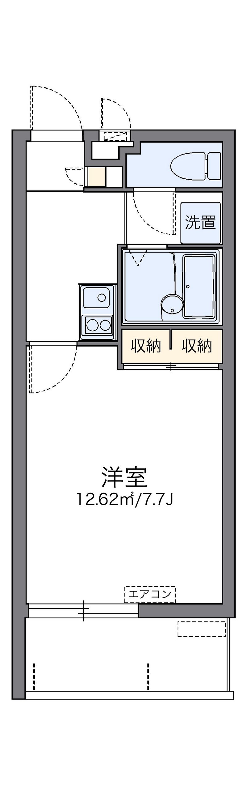 レオパレスＯｈａｎａ 間取図