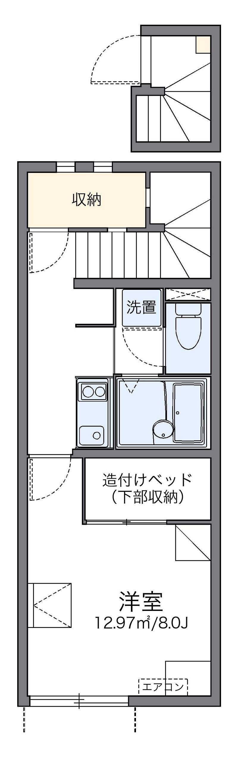 レオネクストＹｕＹｕⅢ 間取図