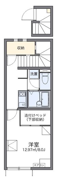 レオネクストＹｕＹｕⅢ 間取り図