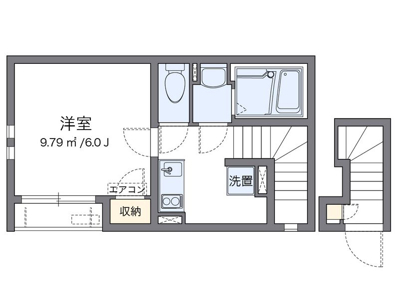 クレイノＨＮ 間取図