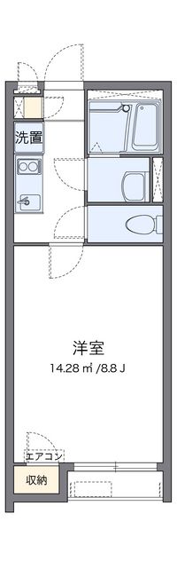 クレイノハウスＣＦＧ 間取り図