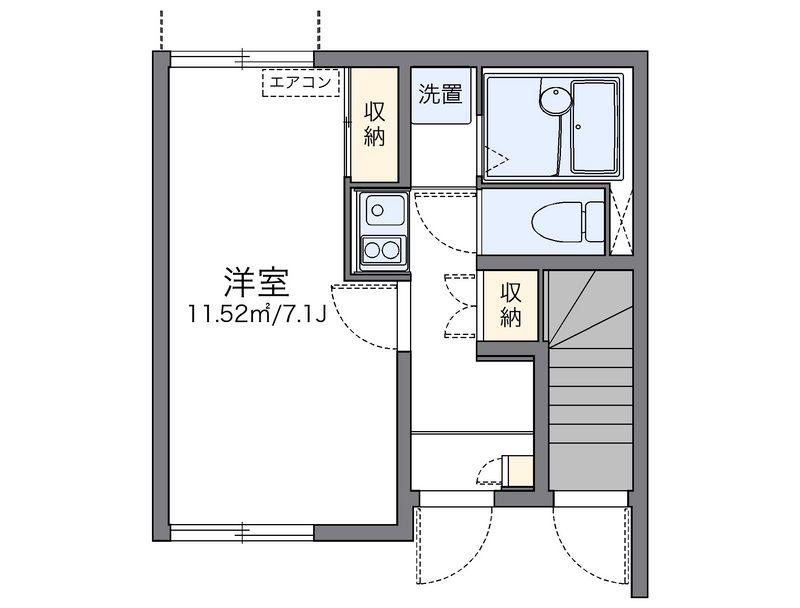 レオネクスト鴨田 間取図