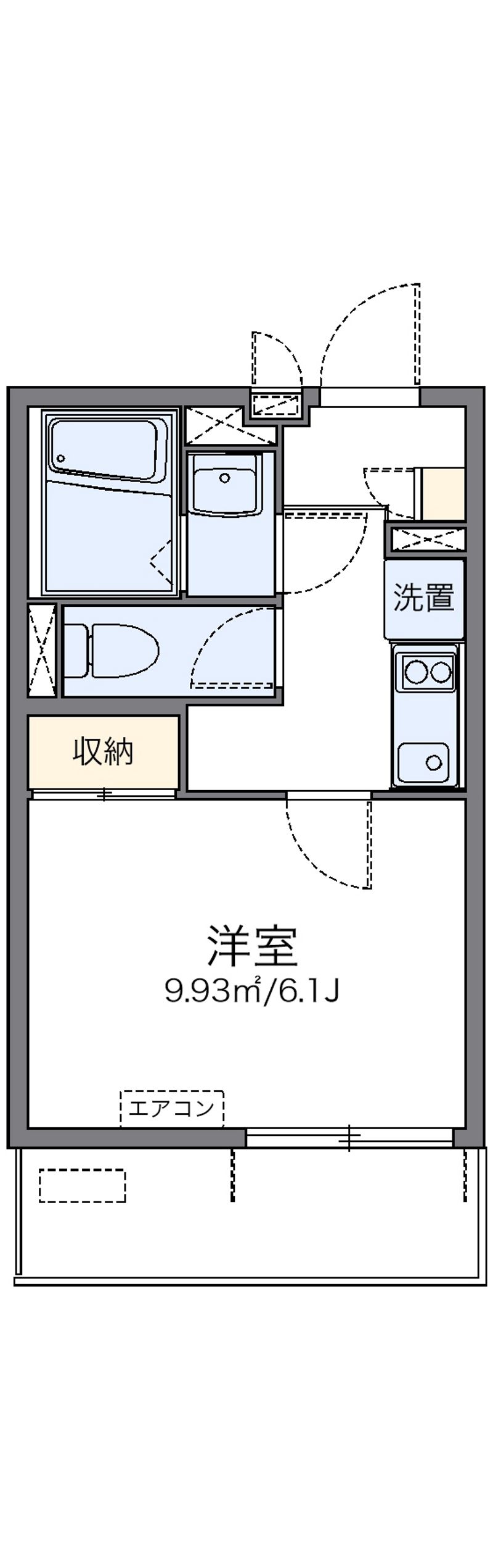 レオネクストリッカティル 間取図