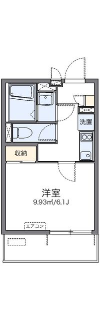 レオネクストリッカティル 間取り図