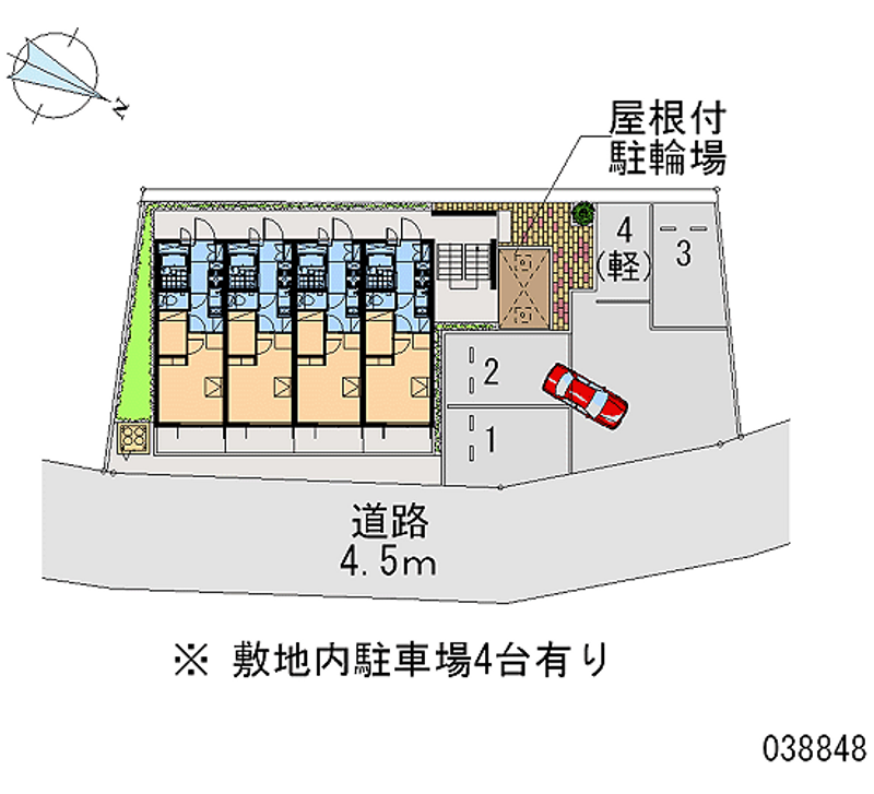 38848 Monthly parking lot