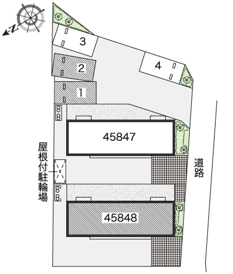 レオネクストグレンジ藤塚Ⅱ 配置図