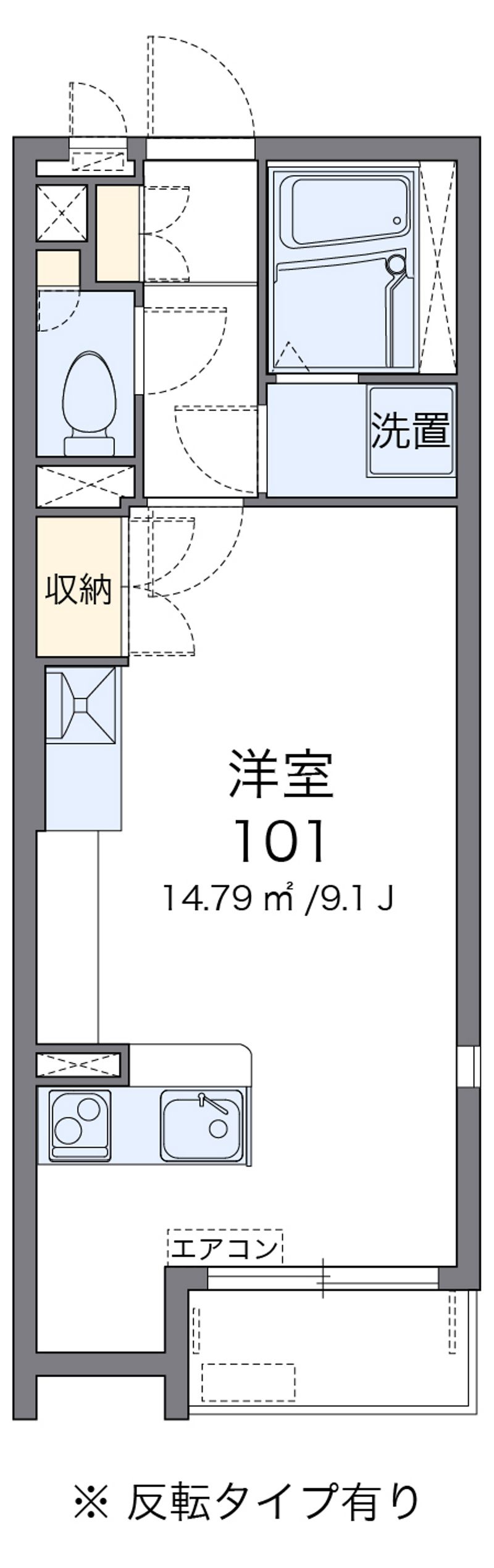 ミランダＩＺＵＭＩ 間取図
