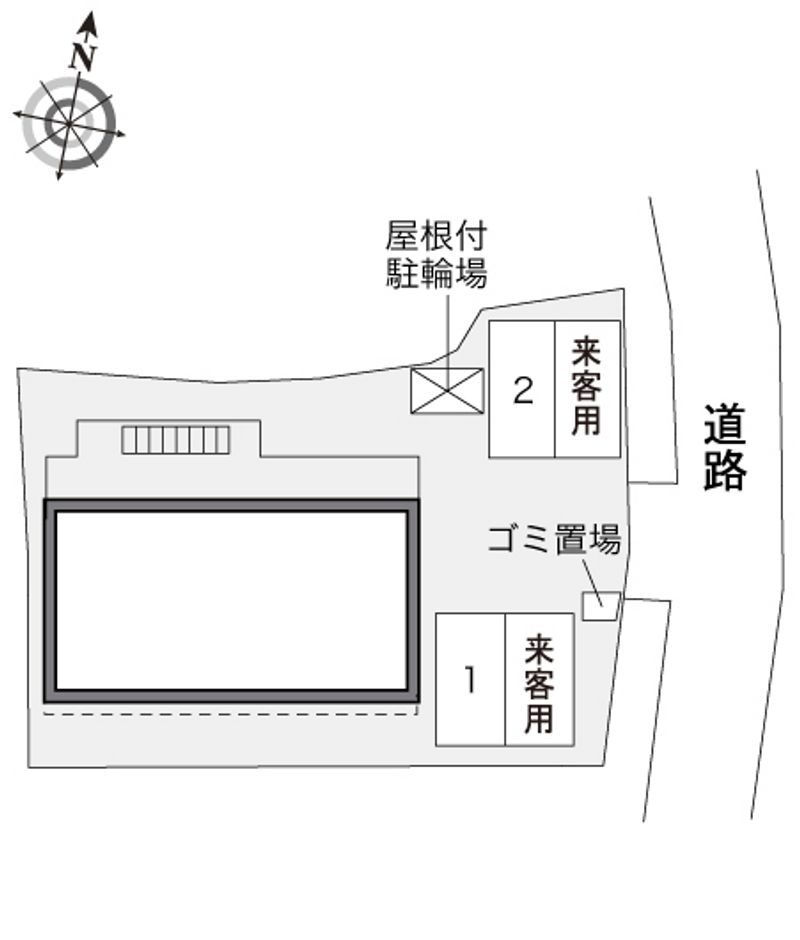 レオパレス上井沢 駐車場