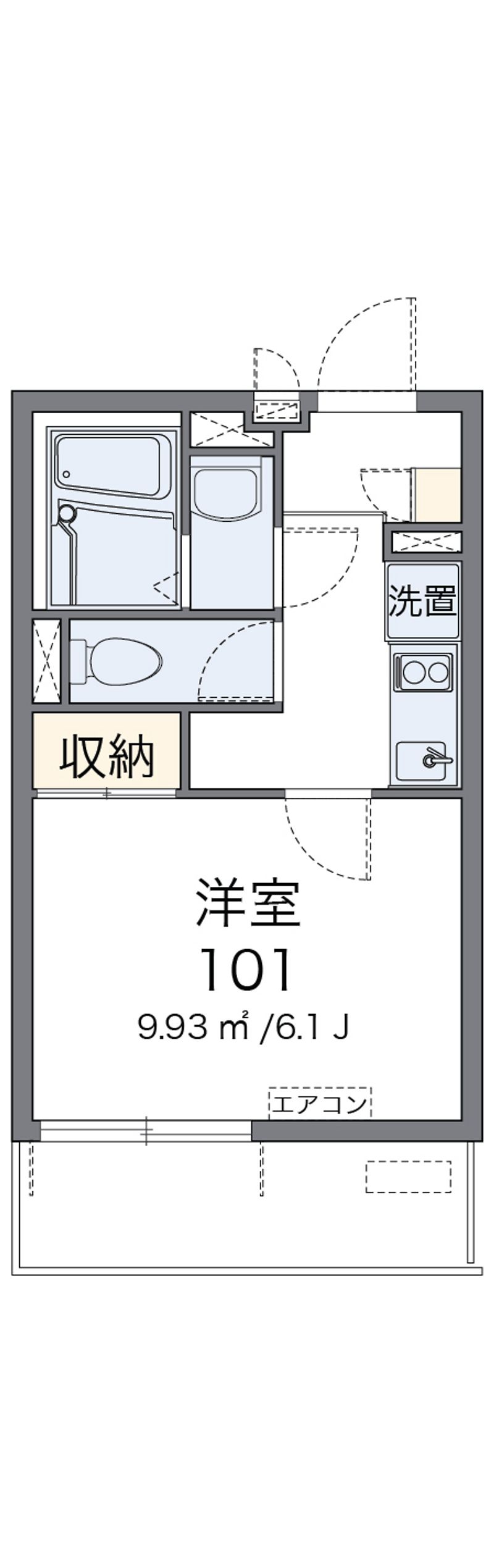 クレイノネッサンス 間取図