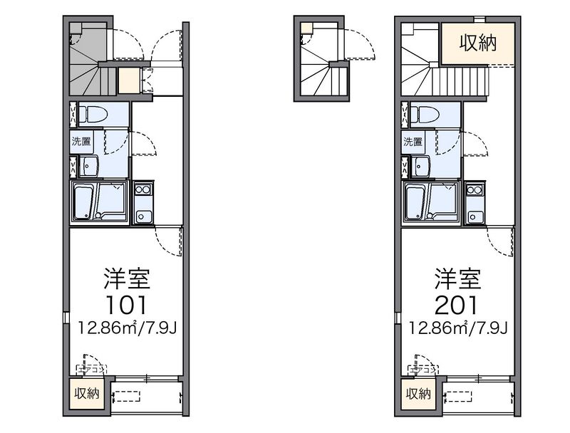レオネクスト浦向 間取図