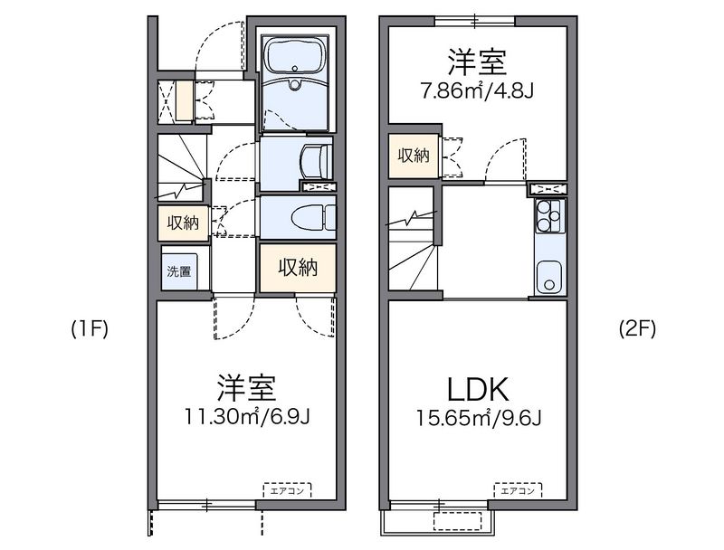 レオネクスト八代福正Ⅱ 間取り