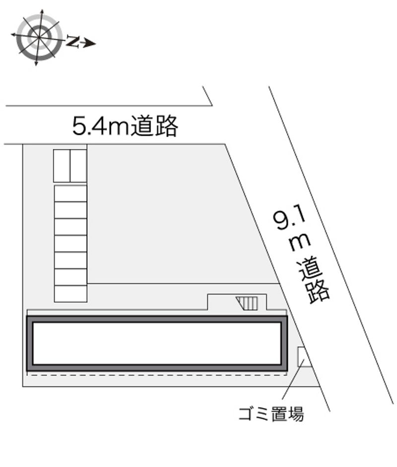 レオパレスリーベ 配置図