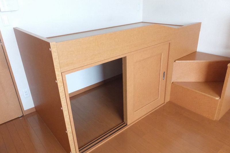 レオパレスフォンターナ 寝室