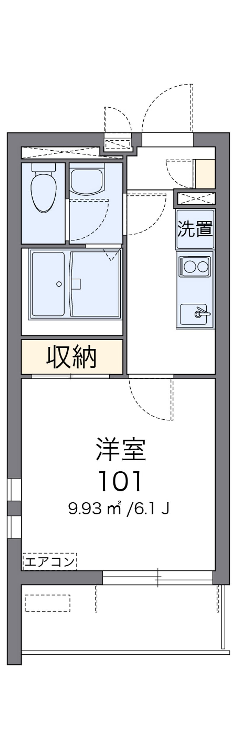 クレイノプランドール 間取り