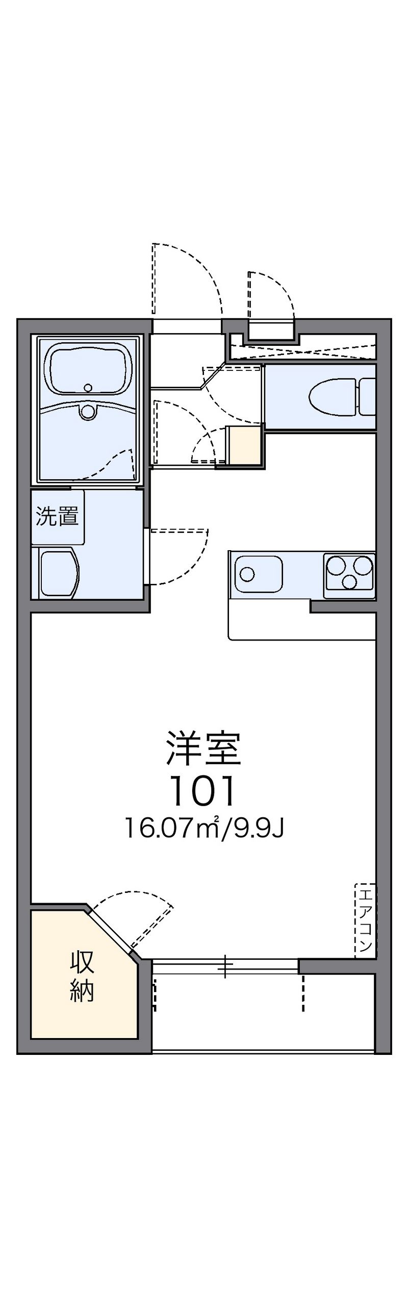 レオネクスト愛子観音 間取図