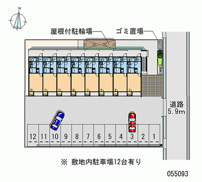 55093月租停车场