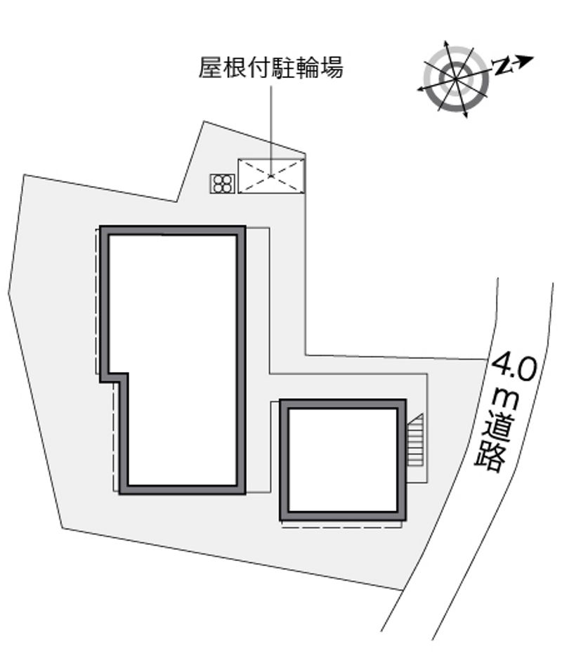レオパレス戸塚吉田町 配置図