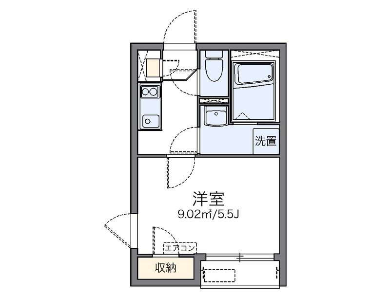 レオネクスト東玉川 間取図