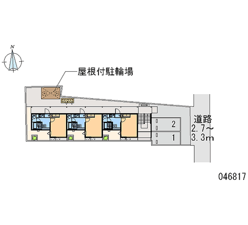 46817月租停车场