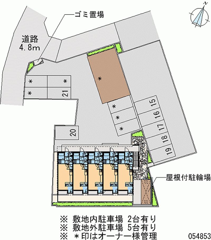 レオネクストクレール藤が尾Ⅲ 月極駐車場