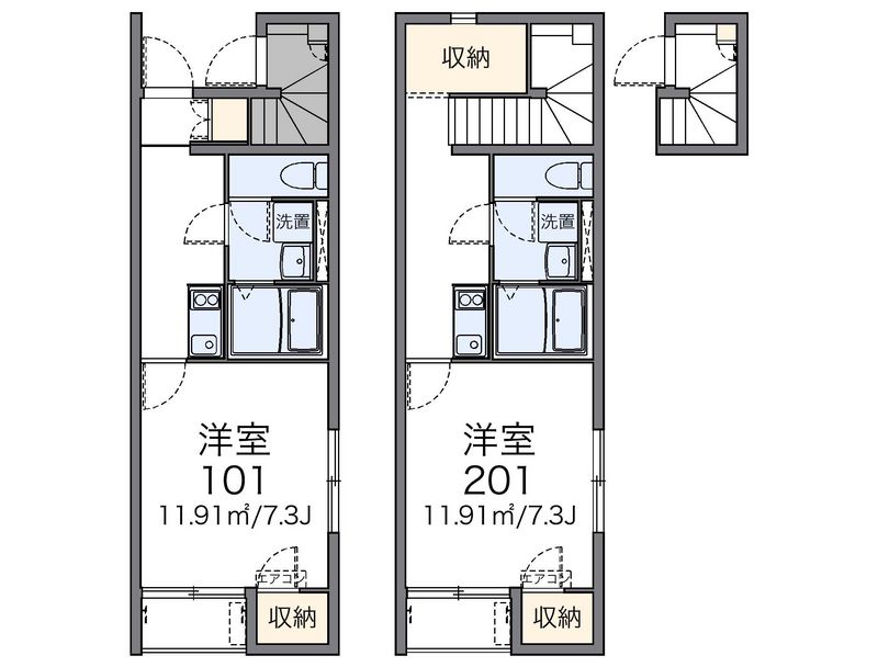 レオネクストけやき 間取図