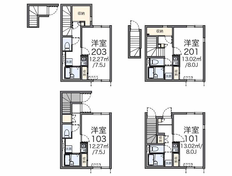 レオネクスト鈴 間取図
