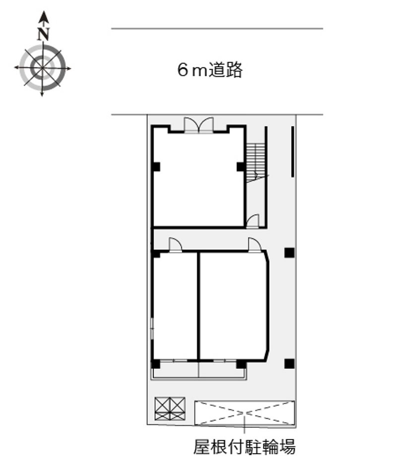 レオパレスエステート千舟 配置図