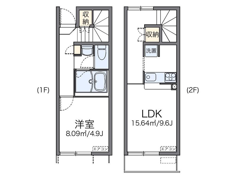 レオネクストｓｕｚｕｋｉ 間取図