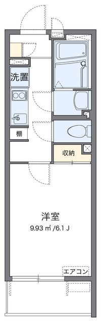 レオネクストブランドール根岸 間取り図