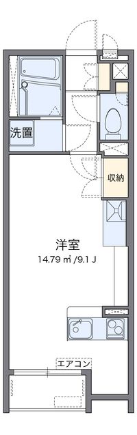 レオネクストＰｉｎｅｓ　Ｍ 間取り図