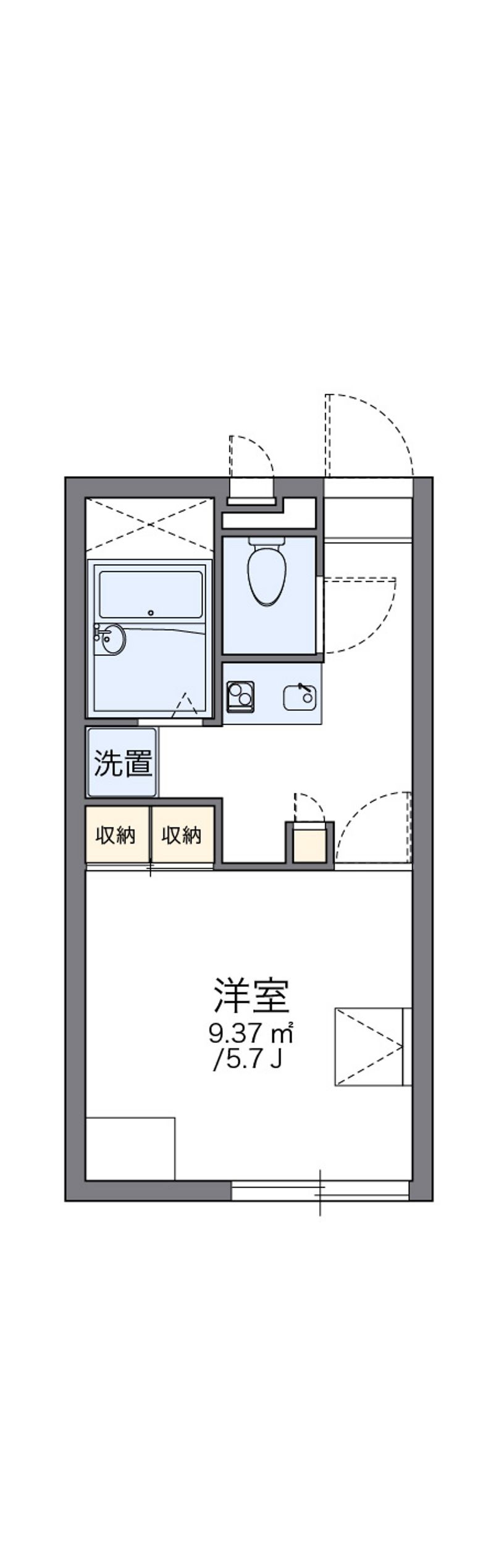 レオパレスツリー 間取図