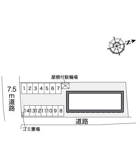 レオパレス21】レオパレス関原さくらんぼ館（月極駐車場）