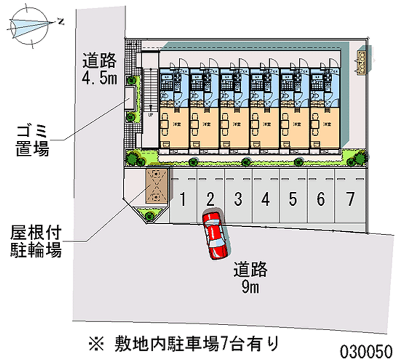 30050 Monthly parking lot