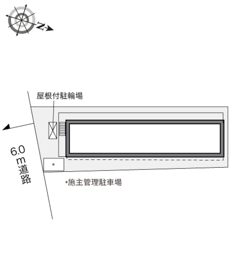 レオパレスライトハウス上田 配置図